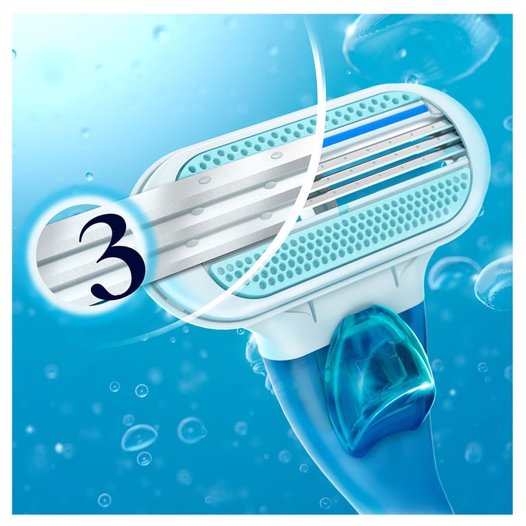 Бритва Gillette Venus Smooth станок + змінні картриджі 3 шт. (7702018469826) - фото 2