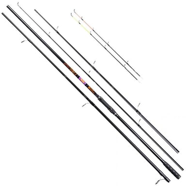 Вудилище Brain Apex Double 3.9m 3.5lbs/max 150g (1858.40.75) - фото 1