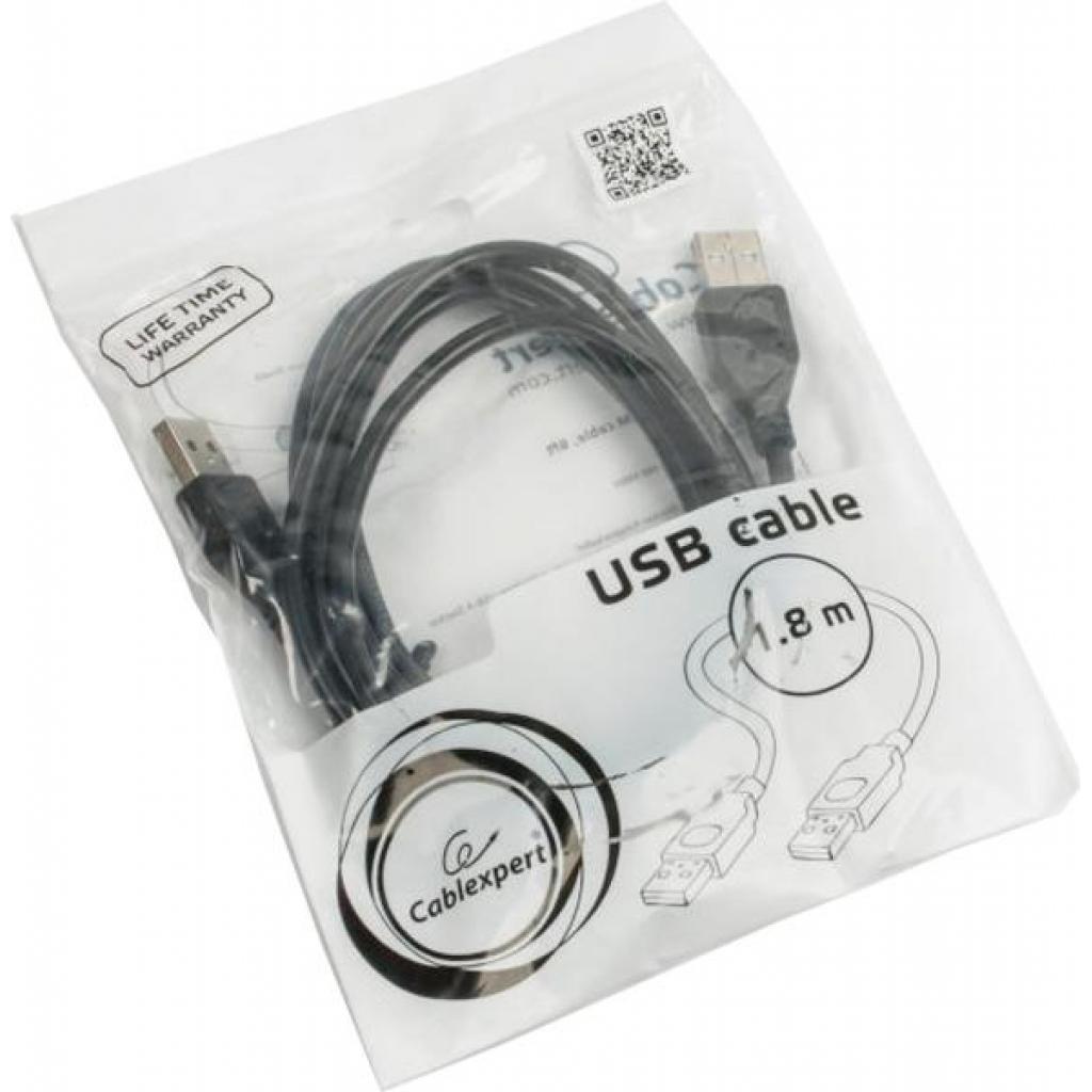 Дата кабель USB 2.0 AM to AM 1.8m Cablexpert (CCP-USB2-AMAM-6) - фото 2 Дата кабель USB 2.0 AM to AM 1.8m Cablexpert (CCP-USB2-AMAM-6) - фото 2