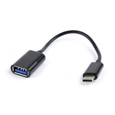 Дата кабель OTG USB 2.0 AF to Type-C 0.2m Cablexpert (A-OTG-CMAF2-01) - фото 1