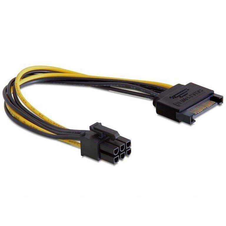 Кабель живлення PCI express 6-pin power 0.2m Cablexpert (CC-PSU-SATA) - фото 1