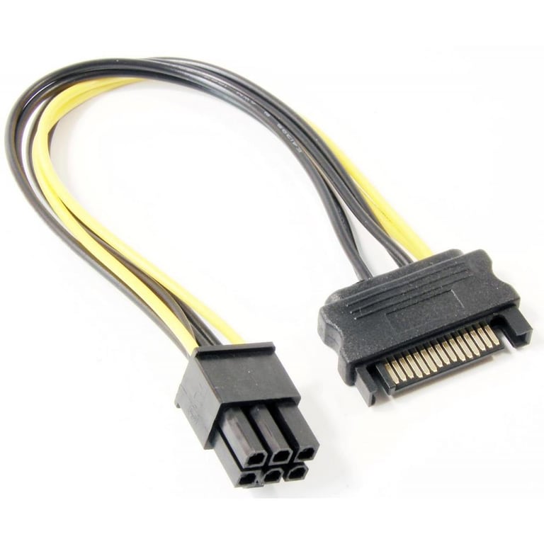 Кабель живлення PCI express 6-pin power 0.2m Cablexpert (CC-PSU-SATA) - фото 2