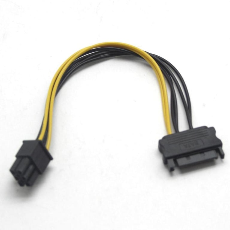 Кабель живлення PCI express 6-pin power 0.2m Cablexpert (CC-PSU-SATA) - фото 3