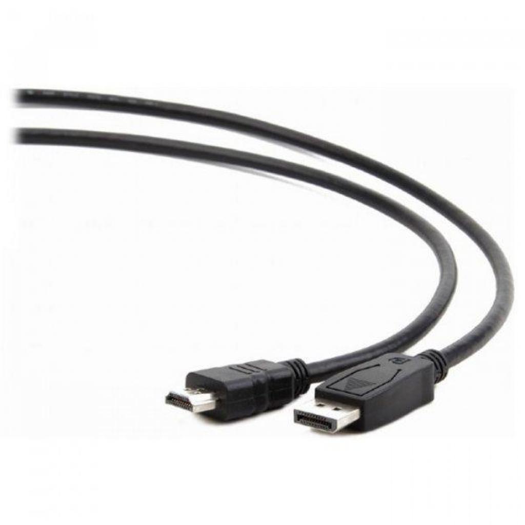 Кабель мультимедійний Display Port to HDMI 10.0m Cablexpert (CC-DP-HDMI-10M) - головне фото