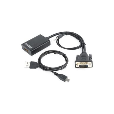 Перехідник VGA to HDMI Cablexpert (A-VGA-HDMI-01) - фото 1