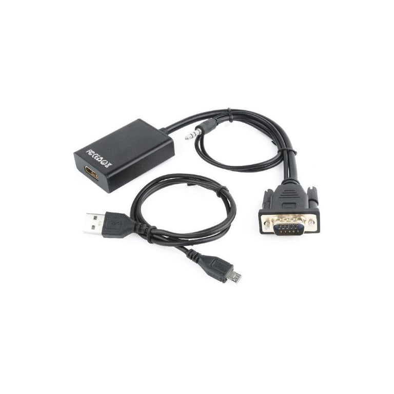 Перехідник VGA to HDMI Cablexpert (A-VGA-HDMI-01) - фото 1