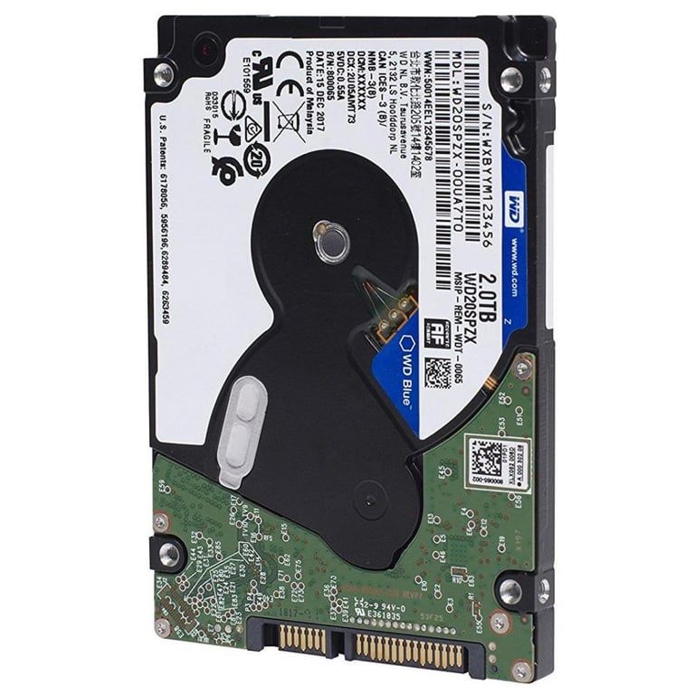 Жорсткий диск для ноутбука 2.5" 2TB WD (WD20SPZX) - фото 4