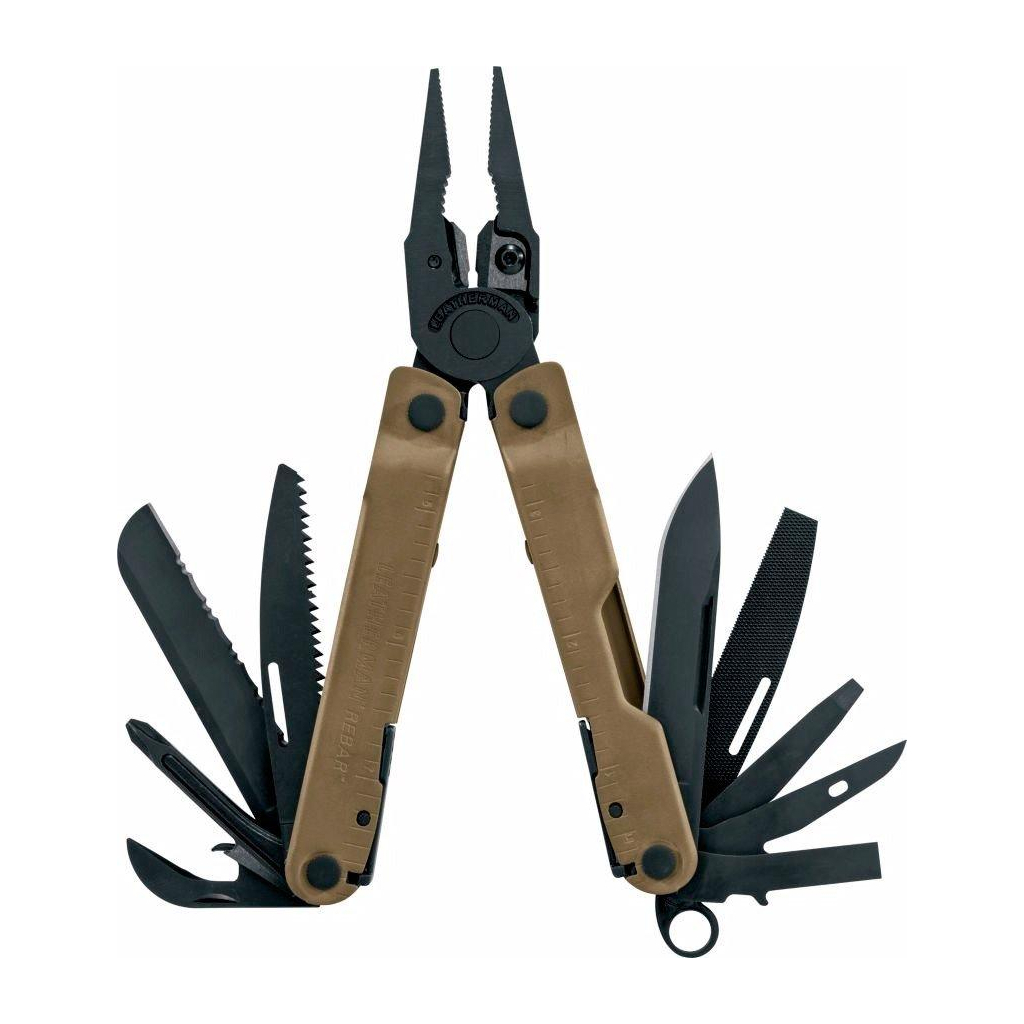Мультитул Leatherman Rebar Coyote (832406) - фото 1