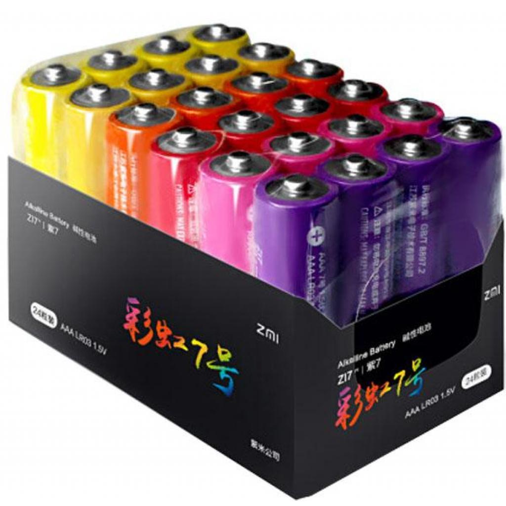 Батарейка ZMI ZI7 Rainbow AAA batteries * 24 (AA724) - фото 1