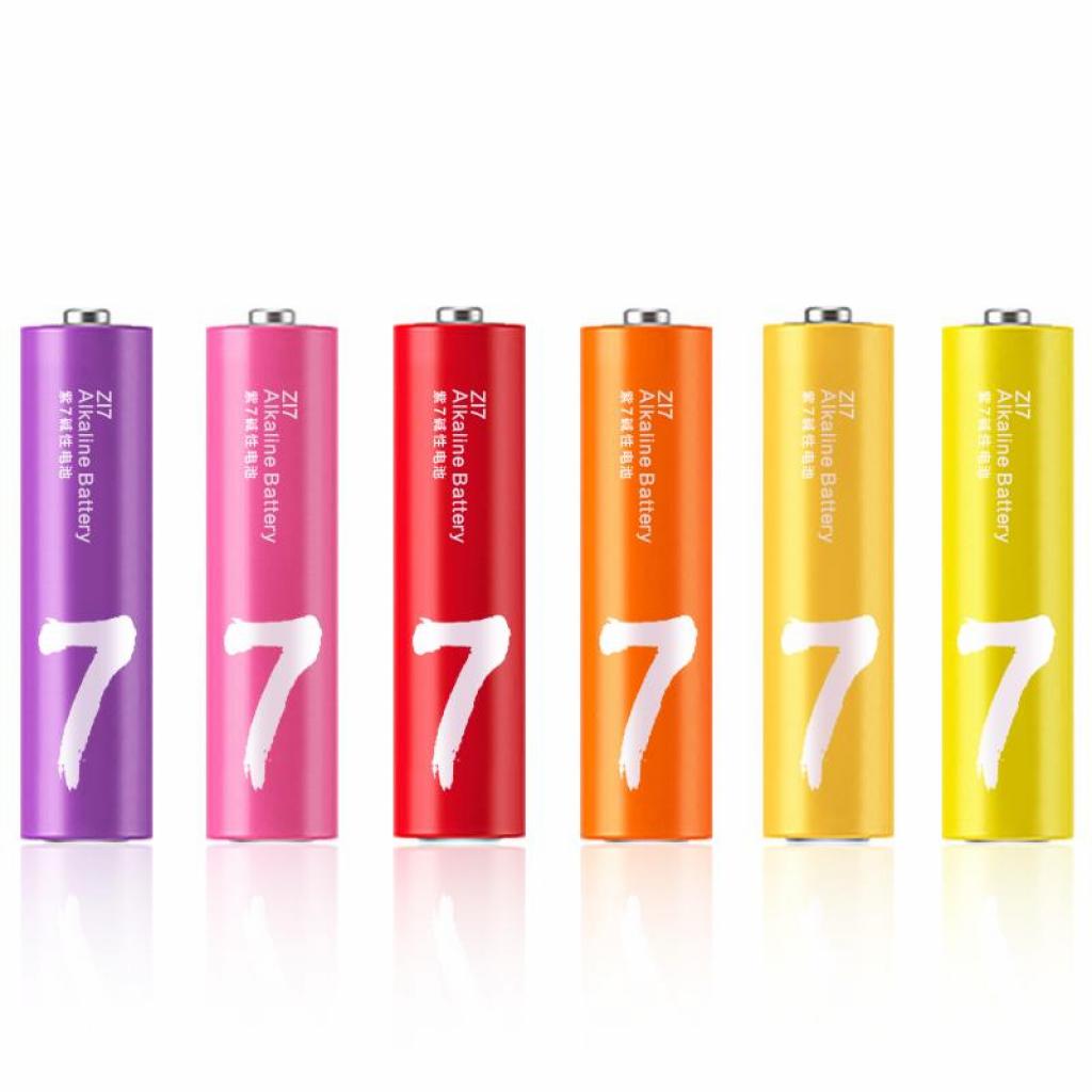 Батарейка ZMI ZI7 Rainbow AAA batteries * 24 (AA724) - фото 2 Батарейка ZMI ZI7 Rainbow AAA batteries * 24 (AA724) - фото 2