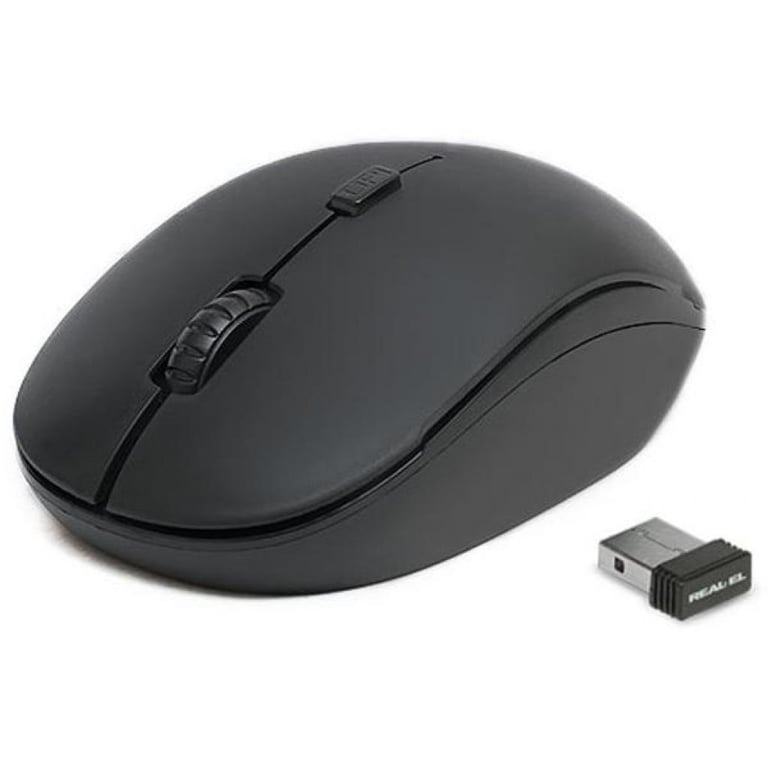 Мишка REAL-EL RM-301 black - фото 1