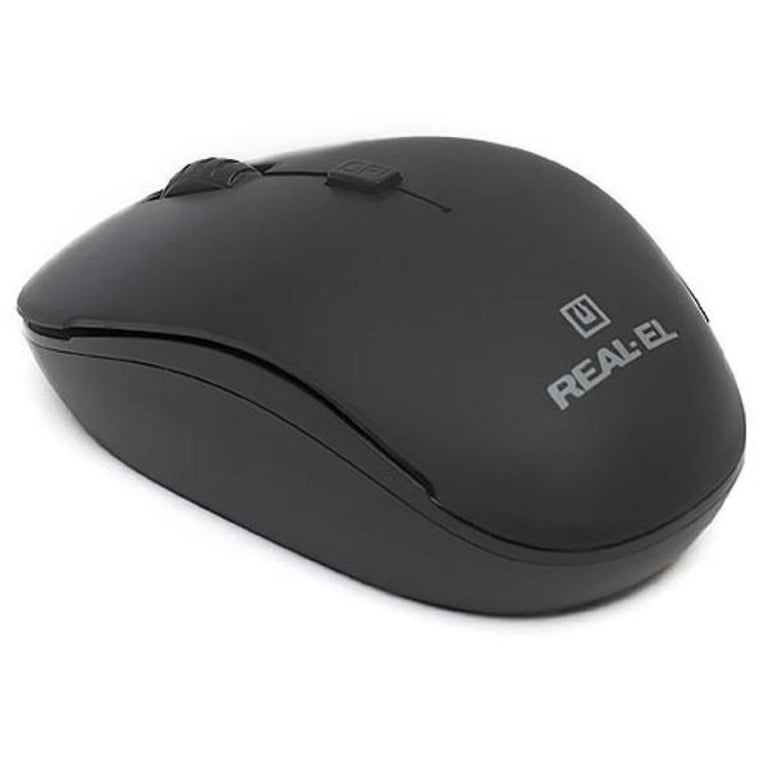 Мишка REAL-EL RM-301 black - фото 3