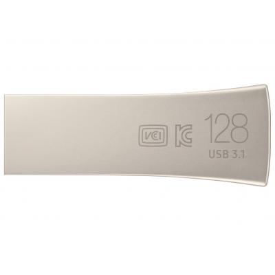 USB флеш накопичувач Samsung 128GB Bar Plus Silver USB 3.1 (MUF-128BE3/APC) - фото 2