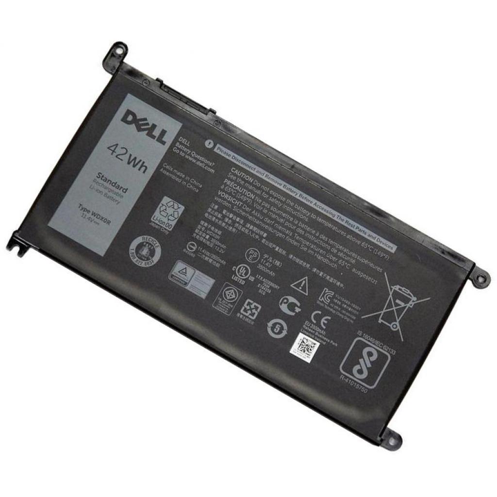 Акумулятор до ноутбука Dell Inspiron 15-5568 WDX0R, 42Wh (3500mAh), 3cell, 11.4V (A47307) - фото 2 Акумулятор до ноутбука Dell Inspiron 15-5568 WDX0R, 42Wh (3500mAh), 3cell, 11.4V (A47307) - фото 2