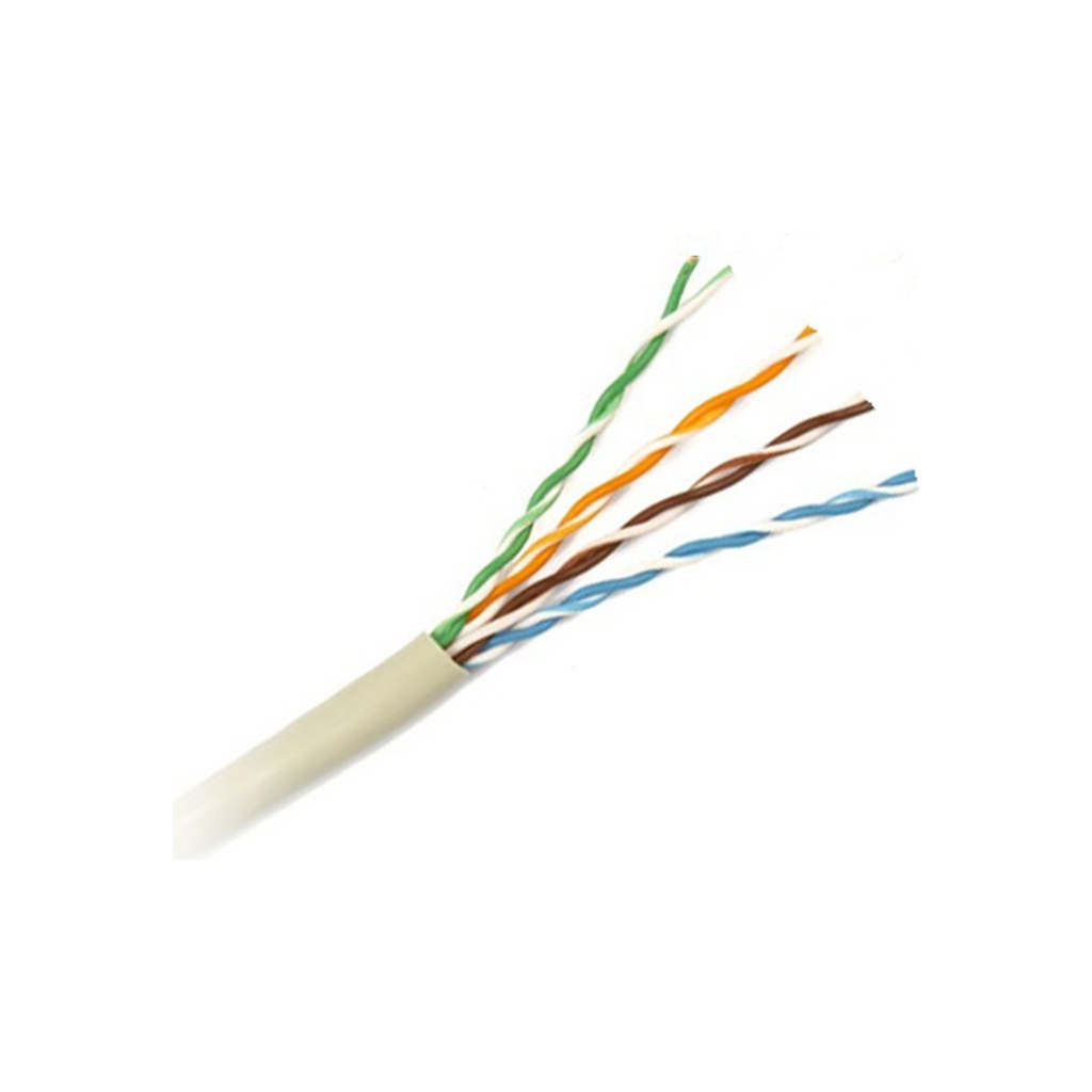 Кабель мережевий OK-Net UTP cat.5e 305м (U/UTP-cat.5Е) (КПВ-ВП (350) 4*2*0,50) - фото 1 Кабель мережевий OK-Net UTP cat.5e 305м (U/UTP-cat.5Е) (КПВ-ВП (350) 4*2*0,50) - фото 1