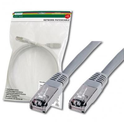 Патч-корд Digitus 2м, cat.5e, SF-UTP, AWG 26/7, gray (DK-1531-020) Патч-корд Digitus 2м, cat.5e, SF-UTP, AWG 26/7, gray (DK-1531-020)