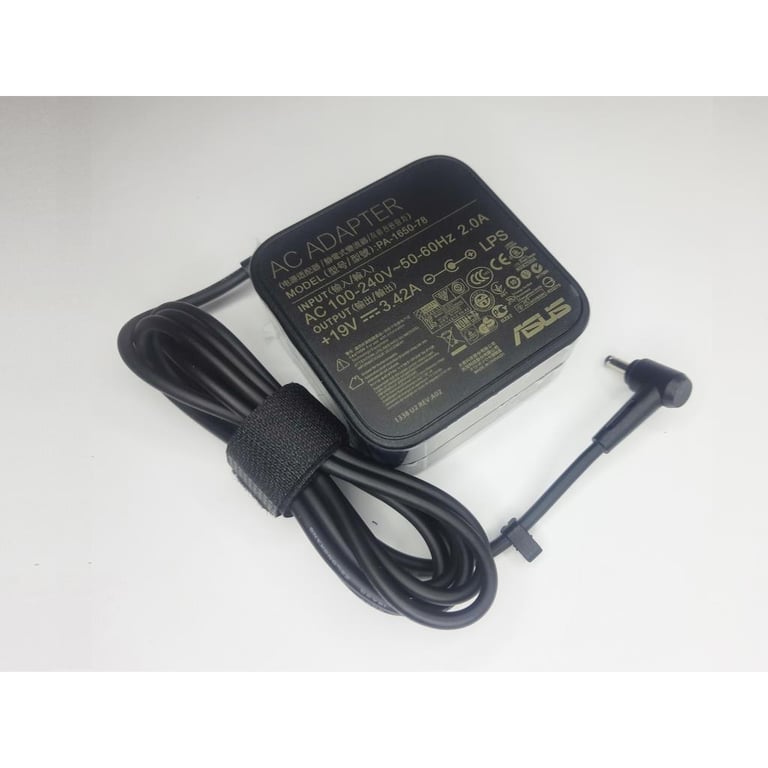 Блок живлення до ноутбуку ASUS 65W 19V 3.42A разъем 4.0/1.35 кардр. под кабель (ADP-65GD) - фото 2