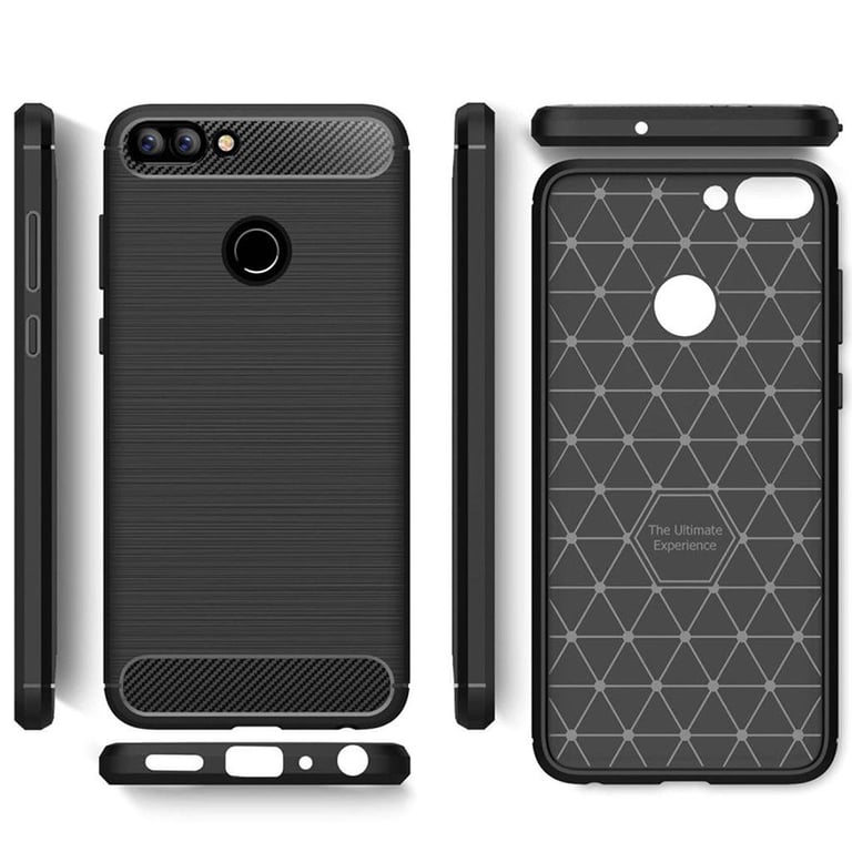 Чохол до мобільного телефона Laudtec для Huawei Y7 Prime 2018 Carbon Fiber (Black) (LT-YP2018) - фото 2