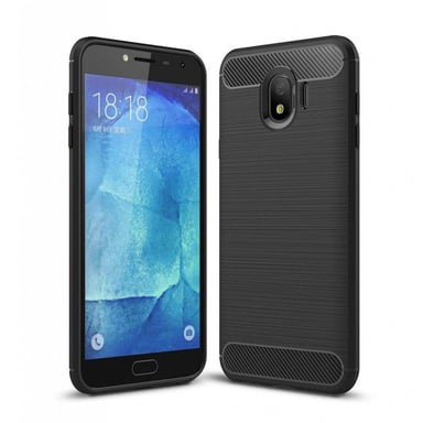 Чохол до мобільного телефона Laudtec для Samsung J4/J400 Carbon Fiber (Black) (LT-J400F) - фото 1