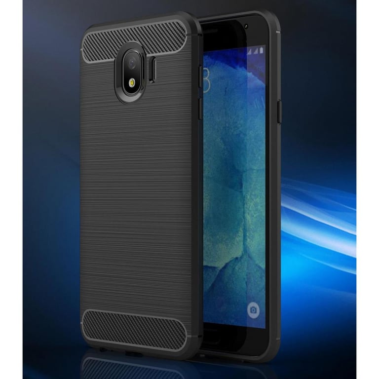 Чохол до мобільного телефона Laudtec для Samsung J4/J400 Carbon Fiber (Black) (LT-J400F) - фото 10