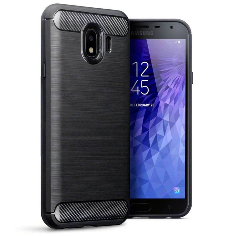 Чохол до мобільного телефона Laudtec для Samsung J4/J400 Carbon Fiber (Black) (LT-J400F) - фото 2