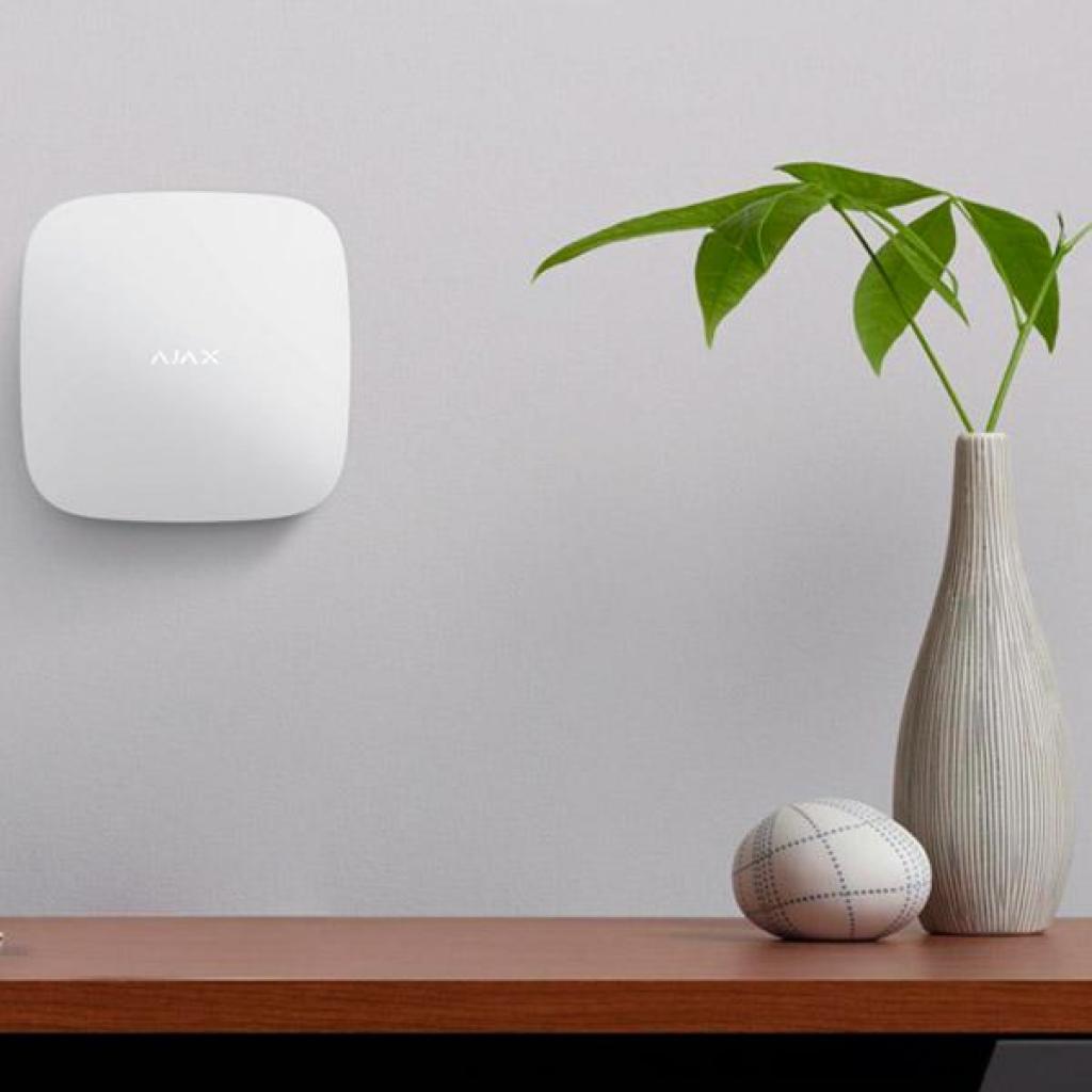 Модуль управління розумним будинком Ajax HUB біла (Hub біла) - фото 4 Модуль управління розумним будинком Ajax HUB біла (Hub біла) - фото 4