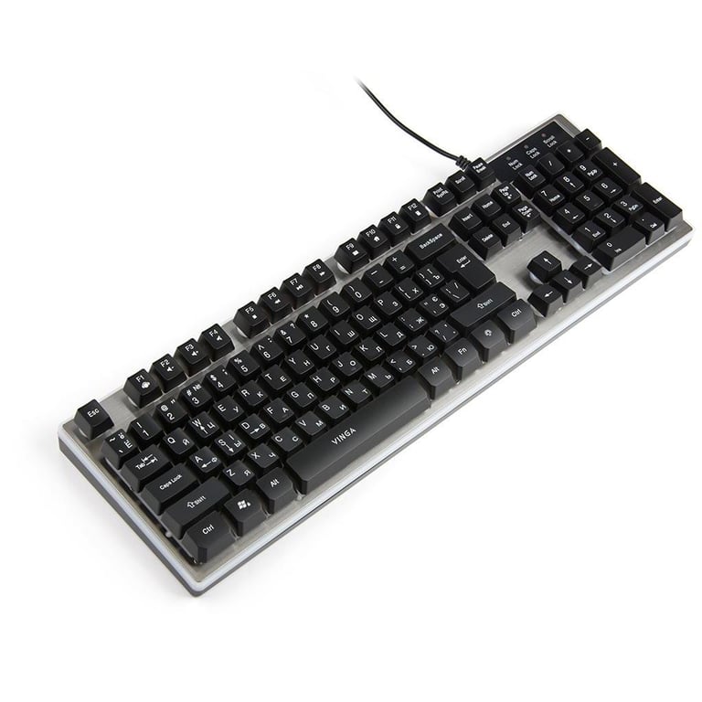 Клавіатура Vinga KBG839 black - фото 6