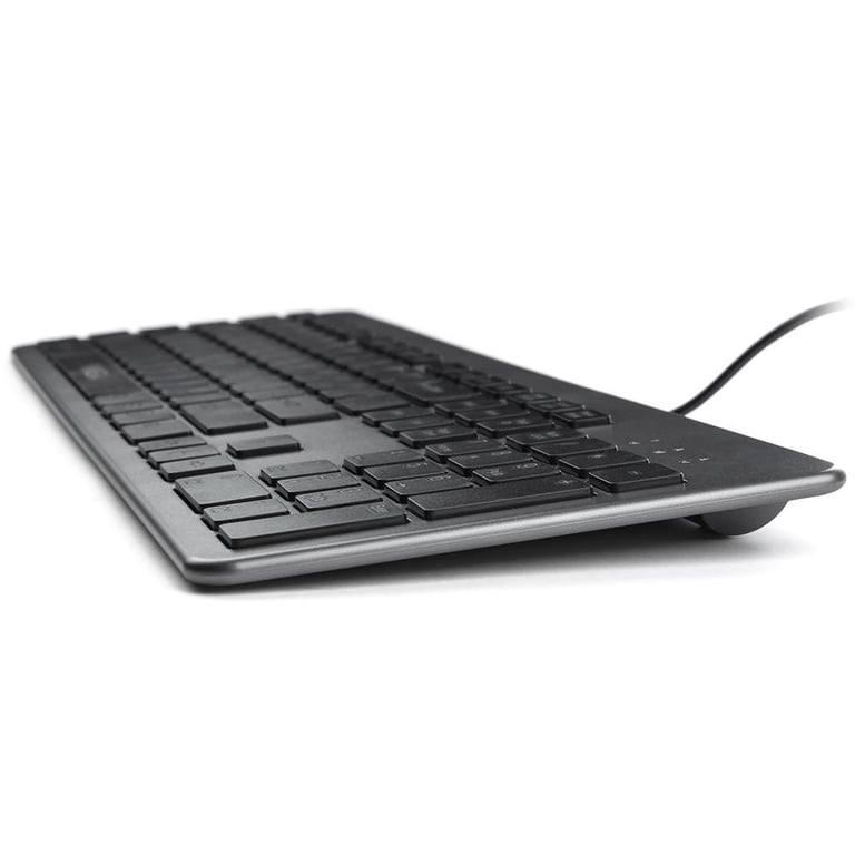 Клавіатура Vinga KB735 black-grey - фото 7