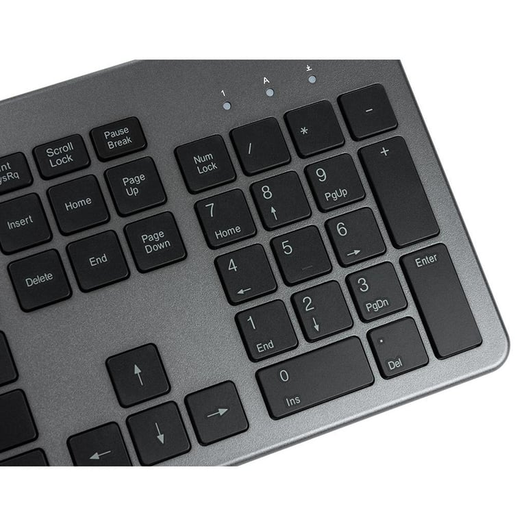 Клавіатура Vinga KB735 black-grey - фото 10