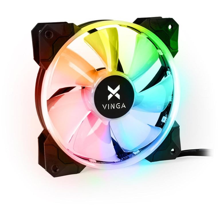 Кулер до корпусу Vinga RGB fan-02 - фото 1