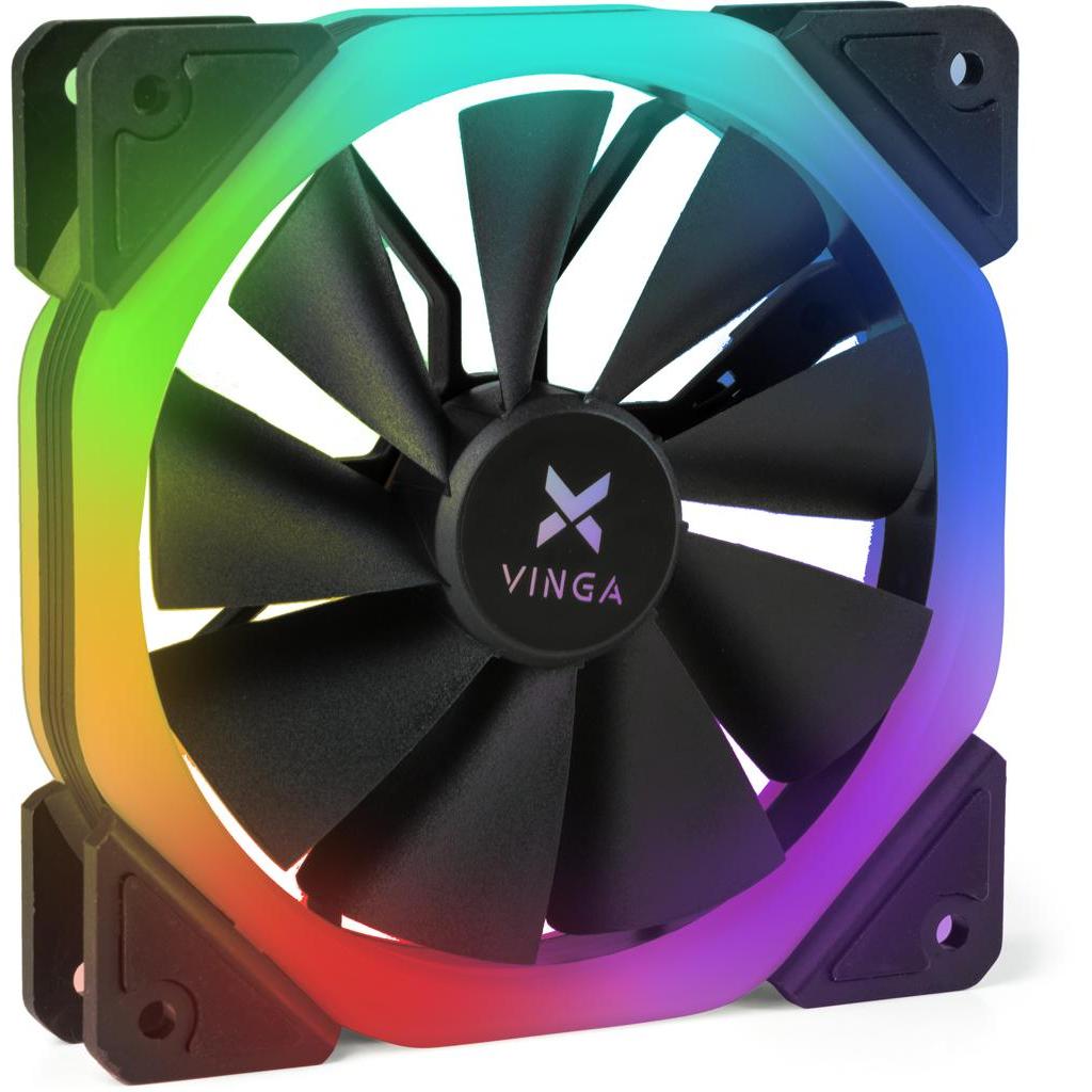Кулер до корпусу Vinga RGB fan-06 Кулер до корпусу Vinga RGB fan-06