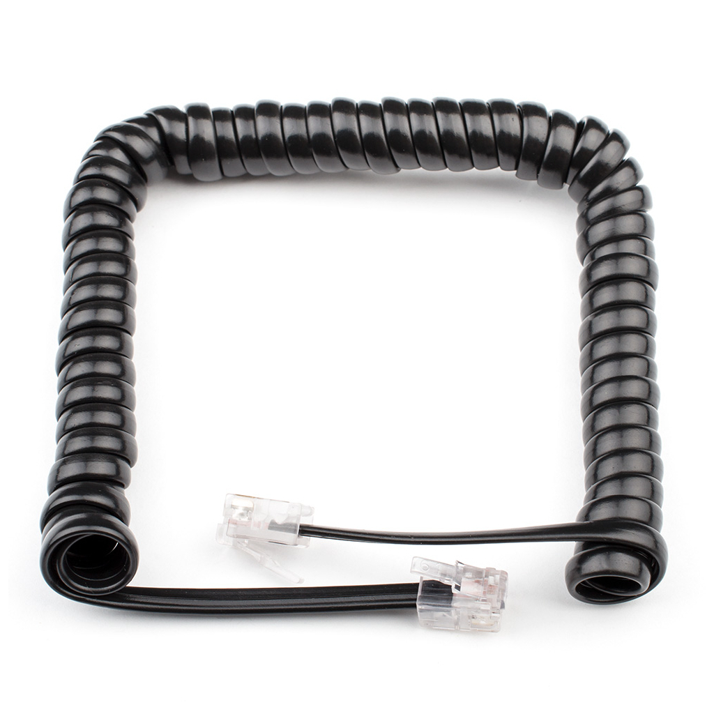 Кабель телефонний Atcom телефонный спиральный 2м RJ9 (17373) Кабель телефонний Atcom телефонный спиральный 2м RJ9 (17373)