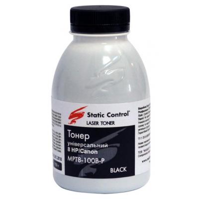 Тонер HP/Canon MPT8 Universal 1010/1012, 100г Static Control (MPT8-100B-P) - фото 1