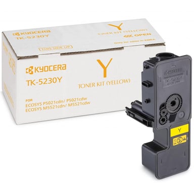 Тонер-картридж Kyocera TK-5230Y yellow (1T02R9ANL0) - фото 1
