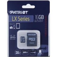 Карта пам'яті Patriot 16GB microSD class10 UHS-I (PSF16GMCSDHC10) - фото 2