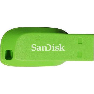 USB флеш накопичувач SanDisk 16GB Cruzer Blade Green USB 2.0 (SDCZ50C-016G-B35GE) - фото 1 USB флеш накопичувач SanDisk 16GB Cruzer Blade Green USB 2.0 (SDCZ50C-016G-B35GE) - фото 1