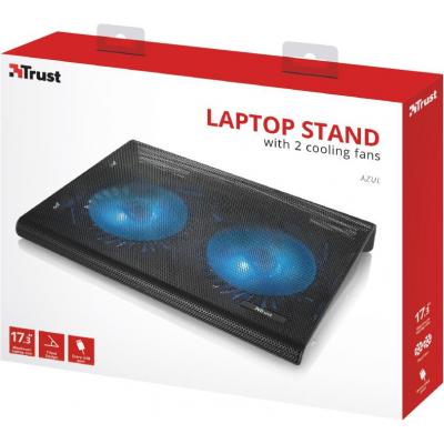 Підставка до ноутбука Trust Azul Laptop Cooling Stand with dual fans (20104) - фото 10 Підставка до ноутбука Trust Azul Laptop Cooling Stand with dual fans (20104) - фото 10