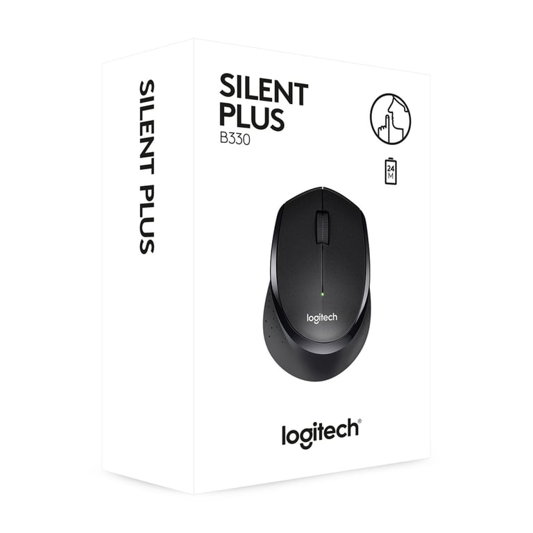 Мишка Logitech B330 Silent plus Black (910-004913) - фото 6