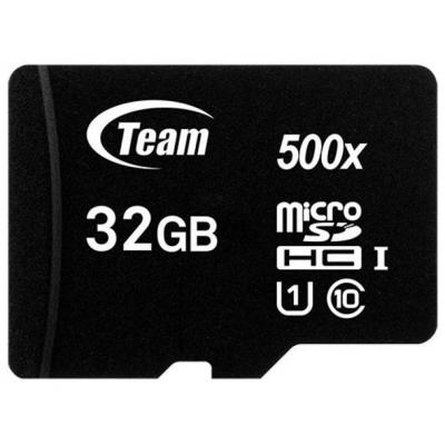 Карта пам'яті Team 32Gb microSDHC class 10 (TUSDH32GCL10U03) - фото 1