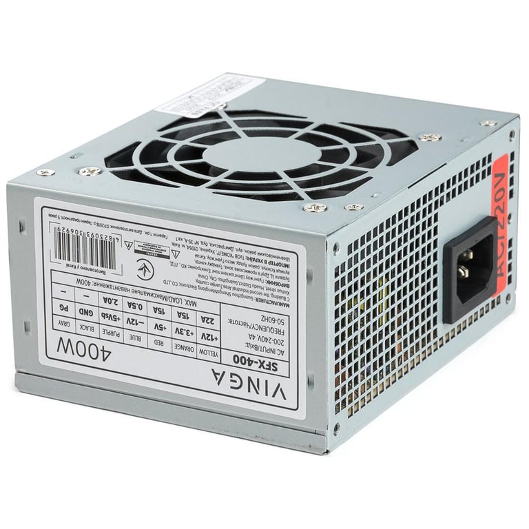 Блок живлення Vinga 400W ОЕМ (SFX-400) - фото 10