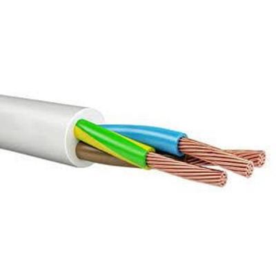 Кабель силовий ЗЗКМ 3х2.5 кв.мм гибкий, 100м (ПВС 3×2,5 ECG)