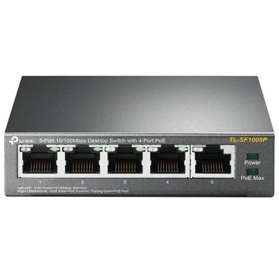 Комутатор мережевий TP-Link TL-SF1005P - фото 1 Комутатор мережевий TP-Link TL-SF1005P - фото 1