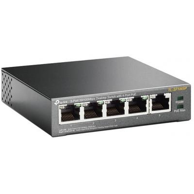 Комутатор мережевий TP-Link TL-SF1005P - фото 2 Комутатор мережевий TP-Link TL-SF1005P - фото 2