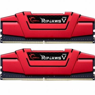 Модуль пам'яті для комп'ютера DDR4 8GB (2x4GB) 2400 MHz RIPJAWS V RED G.Skill (F4-2400C17D-8GVR) - фото 1