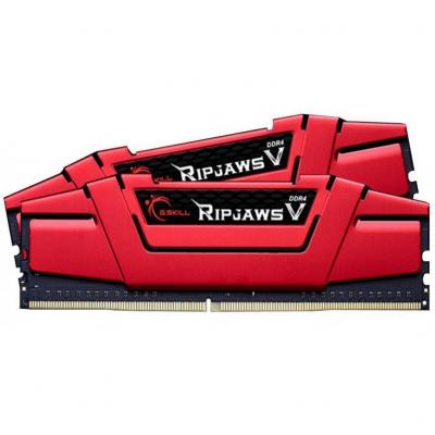 Модуль пам'яті для комп'ютера DDR4 8GB (2x4GB) 2400 MHz RIPJAWS V RED G.Skill (F4-2400C17D-8GVR) - фото 2