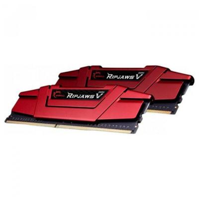 Модуль пам'яті для комп'ютера DDR4 8GB (2x4GB) 2400 MHz RIPJAWS V RED G.Skill (F4-2400C17D-8GVR) - фото 3