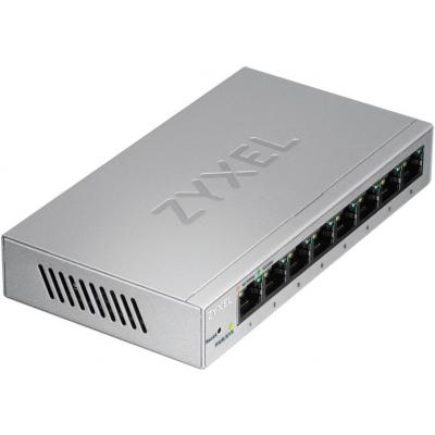 Комутатор мережевий ZyXel GS1200-8 (GS1200-8-EU0101F) - фото 3 Комутатор мережевий ZyXel GS1200-8 (GS1200-8-EU0101F) - фото 3