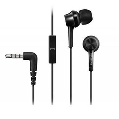 Навушники Panasonic RP-TCM115GC Black (RP-TCM115GC-K) - фото 1
