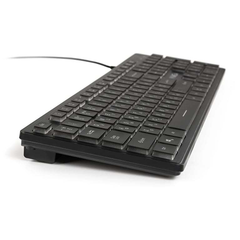 Клавіатура Vinga KB410 black - фото 4