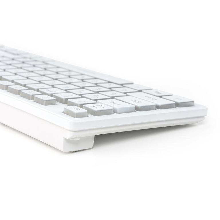 Клавіатура Vinga KB410 White - фото 7